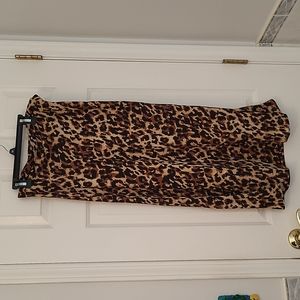NWT Endless Summer Animal Print Skirt